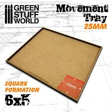 Bandejas de movimiento MDF 25 mm 6x5 - Warhammer Miniatures Scenery GSW segunda mano  Embacar hacia Argentina