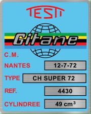 Autocollant gitane testi d'occasion  France