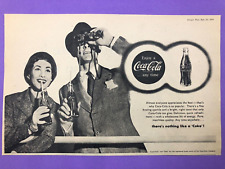 Coca-Cola 1955 impressão original anúncio nada como uma Coca-Cola comprar usado  Enviando para Brazil