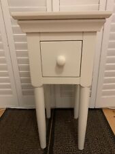 White bedside table for sale  LONDON