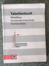 Tabellenbuch metallbau konstru gebraucht kaufen  Haldensleben