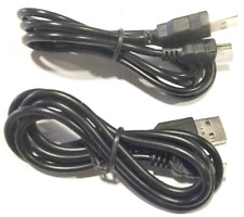 Lot 2X CORDON USB 2.0 Type A male vers Mini B male câble de chargeur de données comprar usado  Enviando para Brazil