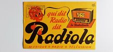 Buvard vintage radiola d'occasion  Pont-à-Mousson