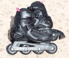 Oxelo Active FiT3 Inline Roller Skates, Black Size UK 6.5, EU 40, Roller Blades  for sale  Shipping to South Africa