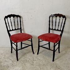 Paire chaises napoléon d'occasion  Senlis