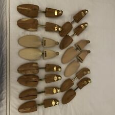 Wooden Shoe Tree Stretcher Various Sizes Designer 7 Set Lot for sale  Shipping to South Africa