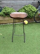 Walnut bar stool for sale  LONDON