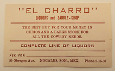 Vintage charro liquors for sale  Phoenix