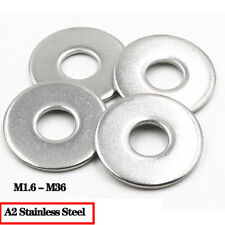 Flat Washers A2 Stainless Steel Gasket M1.6/M2/M2.5/M4/M5/M6/M8/M10/M12/M14-M36 na sprzedaż  Wysyłka do Poland