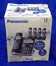 Usado, Telefone sem fio Panasonic KX-TGF575S Link2cell Bluetooth 5 aparelhos NOVA CAIXA ABERTA comprar usado  Enviando para Brazil