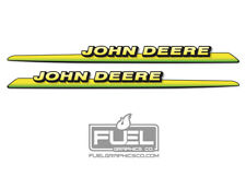 John Deere Upper Hood Premium Vinyl Decal Set - 325 335 345 GT and LX models for sale  New Ulm