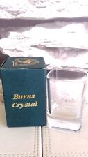 Burns crystal shot for sale  BLACKPOOL