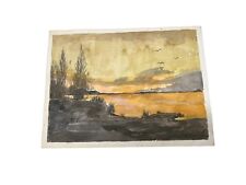 Vtg painting sunset for sale  Kingman
