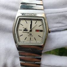 Raro Vintage Seiko SQ Royal Saudi Corpo Blindado/Tanque Militar Mostrador Relógio Masculino, usado comprar usado  Enviando para Brazil