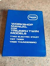 Triumph workshop manual for sale  BELPER