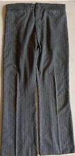 grey flannel trousers for sale  LONDON