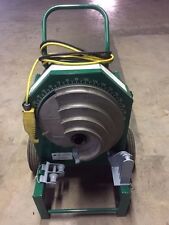 Used, Greenlee 555 Deluxe Conduit Pipe Bender 2 RIGID Shoes 2 Rollers 1/2"-2" IMC EMT for sale  Shipping to South Africa