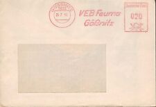 Gössnitz briefumschlag 1980 gebraucht kaufen  Leipzig