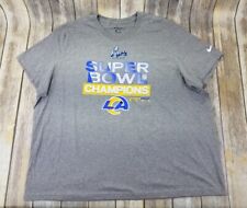 Camiseta Nike Los Angeles Rams Super Bowl LVI Champions Mangas Cortas Talla 5XL segunda mano  Embacar hacia Argentina