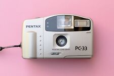 Pentax PC-33 Point and Shoot Compact Analog Camera + Case, używany na sprzedaż  PL