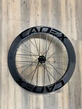Used, cadex 65 mm rear wheel disc brake shimano tubeless for sale  Shipping to South Africa