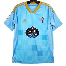 Camiseta CELTA VIGO Adulto Azul Médio ADIDAS Futebol Personalizada KALEB Roupa Ativa, usado comprar usado  Enviando para Brazil