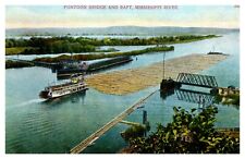 Postcard pontoon bridge for sale  Florissant