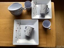 Melamine dinner set for sale  ROBERTSBRIDGE