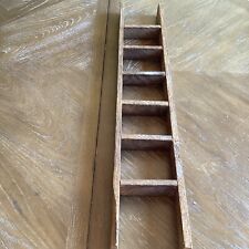 Farmhouse Style Decorative Wooden Ladder, 19 Inches Tall for sale  Shipping to South Africa