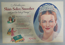 Anuncio de jabón Camay: tuyo: ¡piel más suave y suave! Cleveland OH Bride 1944 11 x 15 in., usado segunda mano  Embacar hacia Mexico