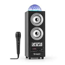 Enceinte Bluetooth Sono Portable Karaoke Effet LED Radio FM USB SD MP3 + Micro d'occasion  France