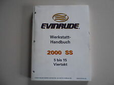 Werkstatthandbuch evinrude au� gebraucht kaufen  Fruerlund,-Engelsby, Tastrup