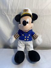 Usado, "Juguete de peluche marinero Disney Cruise Line Captain Mickey Mouse 12""" segunda mano  Embacar hacia Argentina
