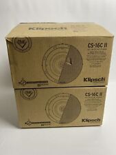 Klipsch CS-16C II - 6.5" In Ceiling Speakers - (2-pack) PAIR for sale  Shipping to South Africa