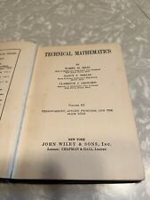 technical mathematics book for sale  Minerva