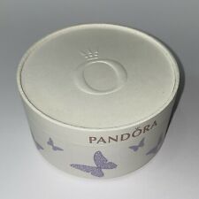 Rare Pandora Purple Butterfly Round Stacker Jewellery Box for sale  Marsden