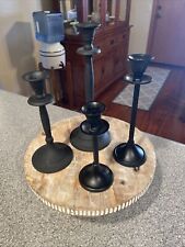 Candle holder black for sale  Rancho Cucamonga