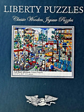 Liberty Wooden Jigsaw Puzzle - "Left Bank Afternoon" for sale  Shipping to South Africa