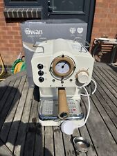 Swan Nordic Pump Espresso Coffee Machine 15 Bar Pressure Milk Frother 1.2L Tank for sale  Shipping to South Africa
