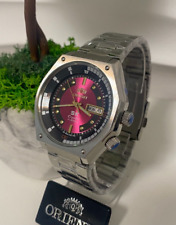 Novo Relógio Masculino Orient SK Sea King Cristal KD King Diver Relógio Mostrador Vermelho, usado comprar usado  Enviando para Brazil