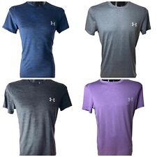 Camiseta masculina Under Armour manga curta UA academia fitness HeatGear tripulação corrida *2 comprar usado  Enviando para Brazil