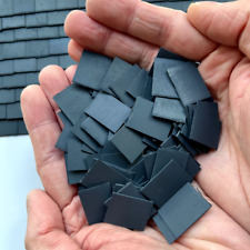 Dolls House 1:12th Scale 250 x Styrene Miniature Model Roof Tiles Slate Grey for sale  Shipping to South Africa