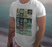 Camiseta Terra Plana Culturas Antigas Terra Cosmologia Representações Mapa Cúpula Truther comprar usado  Enviando para Brazil