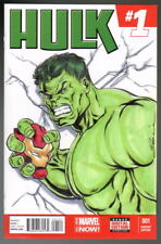 Capa De Esboço Marvel Hulk #1 W Hulk W Capacete Homem De Ferro Arte Original Damon Bowie comprar usado  Enviando para Brazil