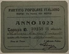 Partito popolare italiano usato  Milano