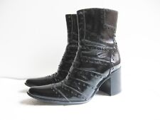 Bottes cuir verni d'occasion  Paris X