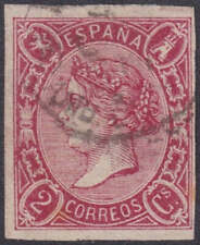 Spain 1865 used d'occasion  Expédié en Belgium