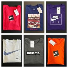🔥 Camiseta Nike masculina manga curta logotipo Swoosh Just Do It nova com etiquetas tamanho M - 3XL 🔥 comprar usado  Enviando para Brazil