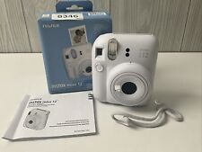 Fujifilm - Instax Mini 12 Instant Film Camera - White (AE-MLP) (PSH027462), used for sale  Shipping to South Africa