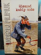 Używany, Wieszać każdy może Pilipiuk  Andrzej Polska książka Polish book  na sprzedaż  Wysyłka do Poland